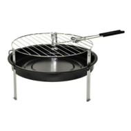 12" Blk Port Char Grill