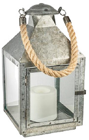 Med Bo Galv Mtl Lantern