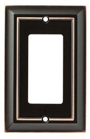 Brz Arch 1g Deco Plate