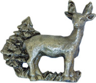 Pewter Stand Deer Pull