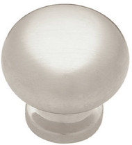 1-1/8" Sat Chr Rnd Knob