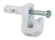48pk Wht Drywall Clip