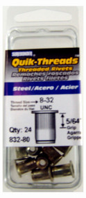 8-32 Stl Thrd Insert