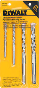 4pc Mas Drill Bit Set