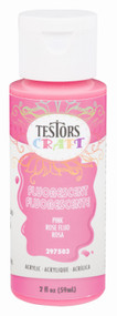 2oz Pnk Fluo Acry Paint