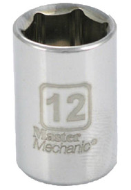 Mm1/4dr 12mm 6pt Socket
