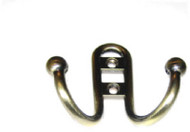 2.5" Ab Dbl Robe Hook