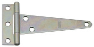 2pk 6" Zn Lgt T-hinge