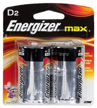 Ener 2pk D Alk Battery