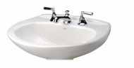 Alto Wht Lav Ped Basin