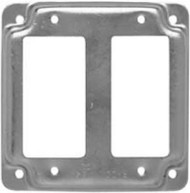 4" Sq 2 Gfi Recep Cover