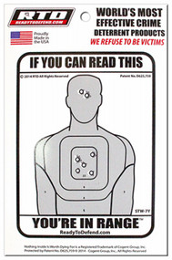 Wht In Range Sec Decal