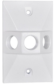 Me Wht Rect Lamp Cover