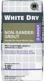 25lb Wht Dry Tile Grout