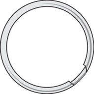 50pk 1-3/4"spl Key Ring