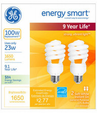 Ge 2pk 23w Sw Spir Bulb
