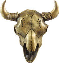 Ab Buffalo Skull Knob