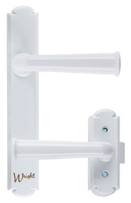 Wht Surface Mnt Latch