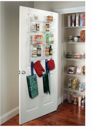 Adj 4tier Wall/dr Rack