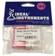 5pk 18x3/4 Poly Needle