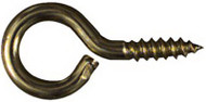 4pk Sb 1-3/8" Screw Eye