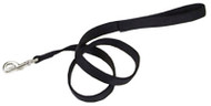 1x6 Blk Dbl Nyl Leash