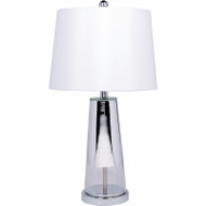 26.5" Chr Table Lamp