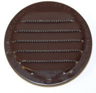 4pk 3" Brn Mini Louver