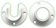 1-5/16" Wht Flange Set