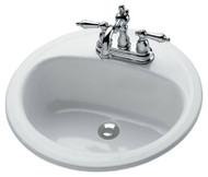 Laur 19x19 Wht Lav Sink