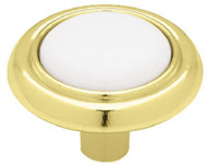 1-1/4" Pb Cera Rnd Knob