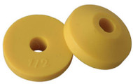 10pk 3/4"yel Bev Washer