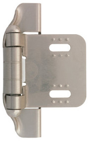 1/4" Ni Semi Wrap Hinge