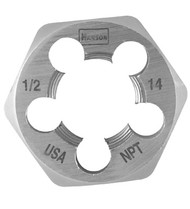 3/8"x18 Npt Hex Die