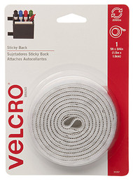 3/4"x5' Wht Velcro Tape