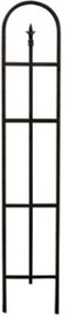 60"blk Narr Fin Trellis
