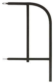 27x12x1 Blk Fence Panel