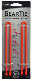 2pk 12" Org Gear Tie