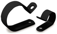 12pk 1/2"blk Plas Clamp