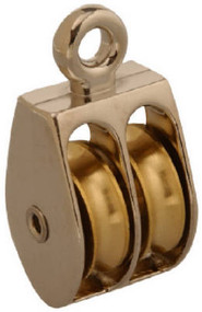 3/4"dbl Rig Rope Pulley