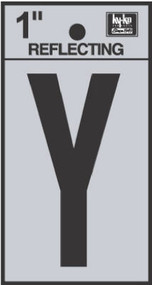 1" Blk Letter Y
