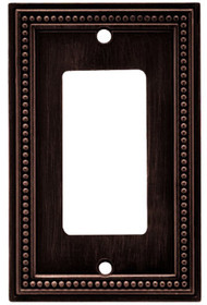 Brz Bead 1g Deco Plate