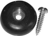 4pk 1" Blk Rnd Grip Pad