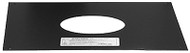 4vp 4" Blk Trim Plate
