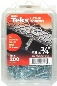 200pk#8x3/4"lathe Screw