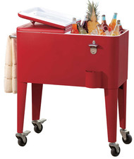 60qt Red Cooler
