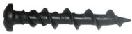 4pk 1-1/4" Blk Wall Dog