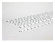 12x12 Wht Shelf/rod