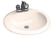 19" Bone Drop Lav Sink