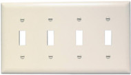 Alm 4g 4tog Wall Plate
